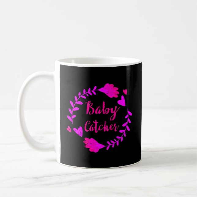 Baby Catcher Doula Midfrau Midwives Nurse Funny Gi Kaffeetasse (Links)