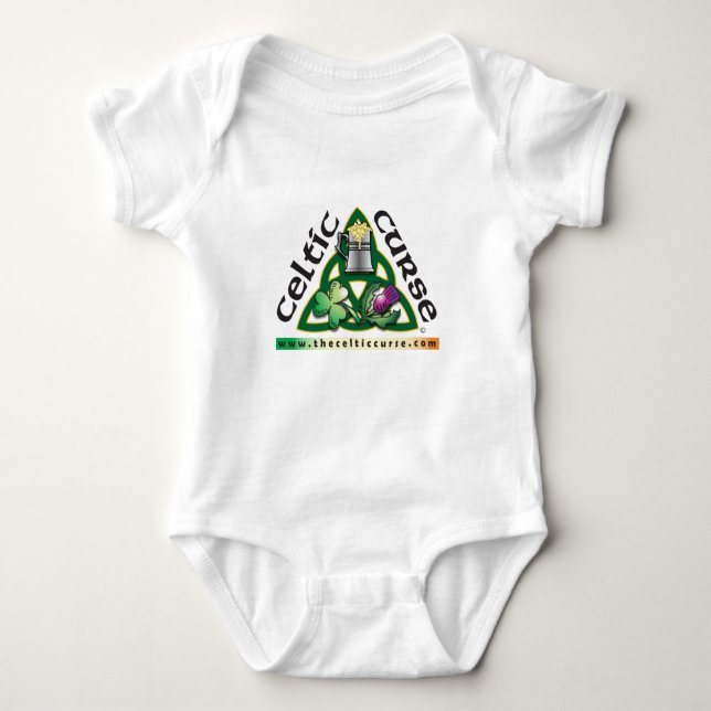 Baby Celtic Curse Baby Strampler (Vorderseite)