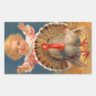 Baby Chasing Tom Türkei Vintag Sticker