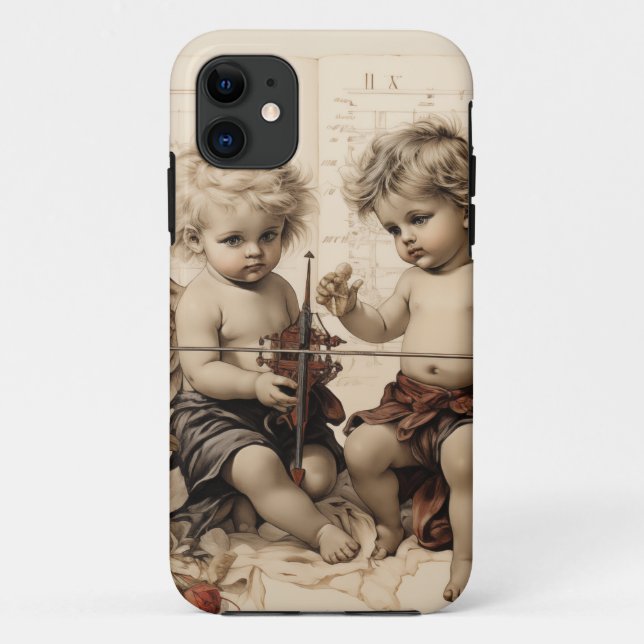 Baby Cherubs Case-Mate iPhone Hülle (Rückseite)