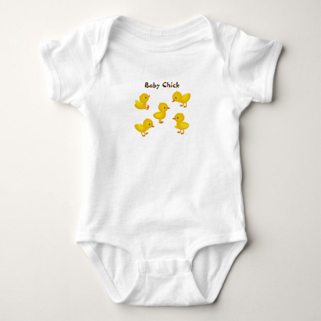 Baby Chick Bodysuit Strampler (Vorderseite)