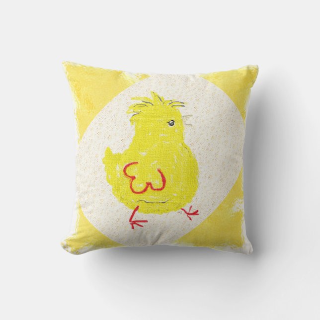 Baby Chick Chicks Farm Kissen (Vorderseite)