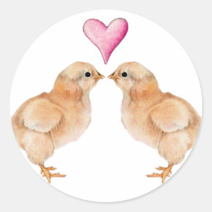 Baby Chick Liebe Sticker