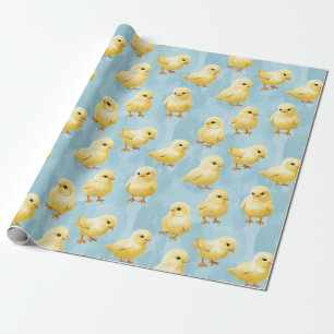 Baby Chick Wrapping Paper Geschenkpapier