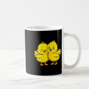 Baby Chicken Chick Farmer Farm Girl T-shirt.png  Kaffeetasse