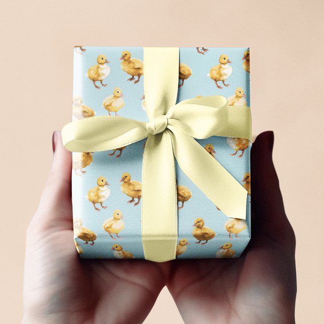 Baby Chicks Pattern | Easter Wrapping Paper Geschenkpapier (Von Creator hochgeladen)