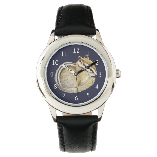Baby Chipmunk Armbanduhr (Vorderseite)