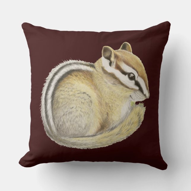 Baby Chipmunk Kissen (Vorderseite)