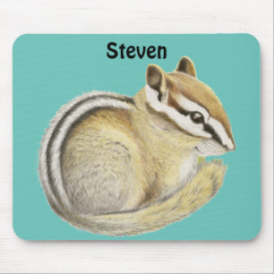 Baby Chipmunk Mousepad