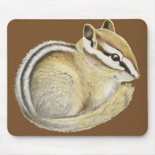Baby Chipmunk Mousepad (Vorne)