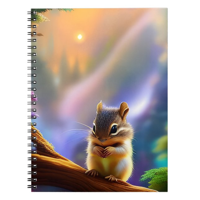 Baby Chipmunk Notizblock (Vorderseite)