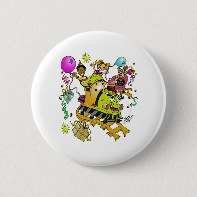 Baby choo choo Zug Button (Vorderseite)