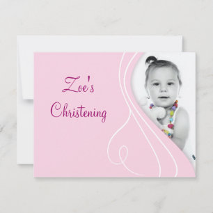 BABY CHRISTENING EINLADUNG
