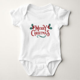 Baby Christmas One-Piece | Merry Christmas Outfit Strampler