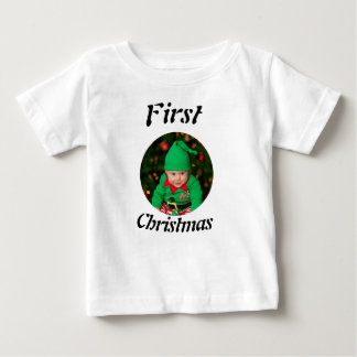 Baby Christmas photo T-shirt
