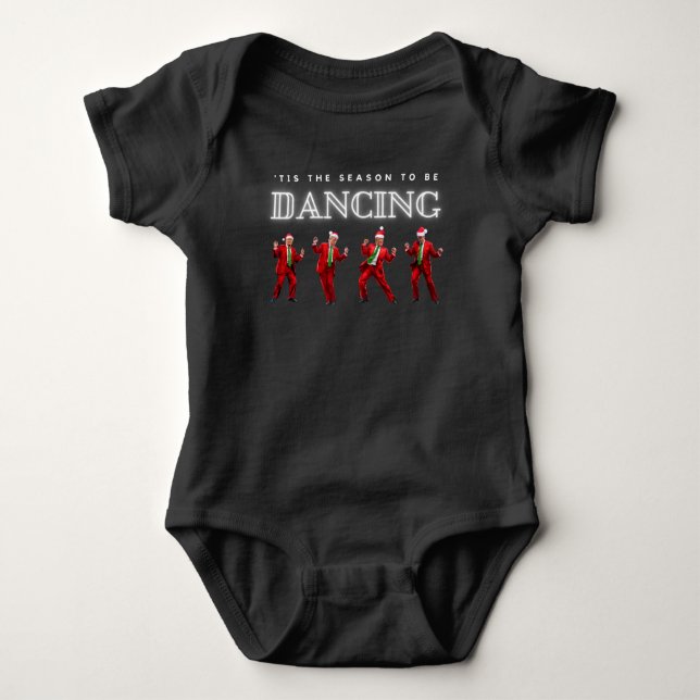 Baby Christmas Trump Tancing T - Shirt (Vorderseite)