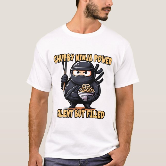 Baby Chubby Ninja T-Shirt (Vorderseite)