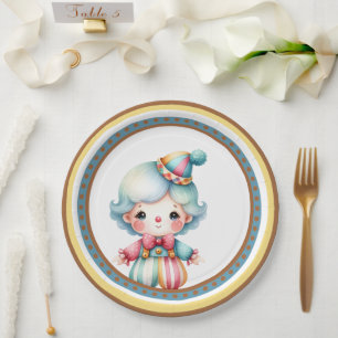 Baby Circus Pappteller