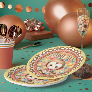 Baby Circus Pappteller