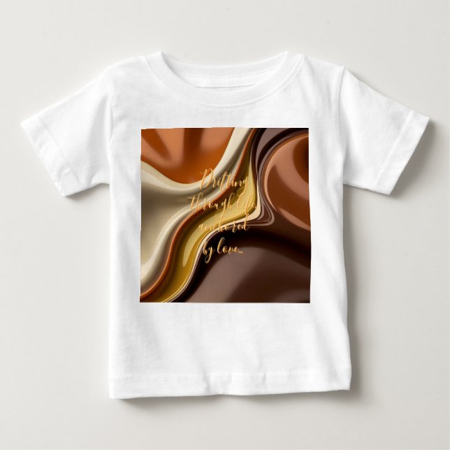 Baby Classic T - Shirt in stilvoller Grafik (Vorderseite)
