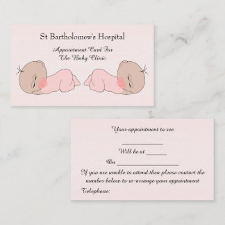 Baby Clinic Terminkarte