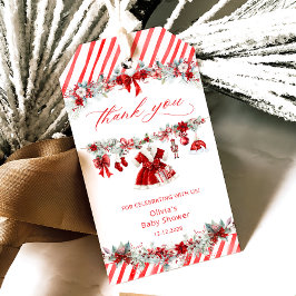 Baby Clothes Christmas Girl Baby Dusche Danke Geschenkanhänger