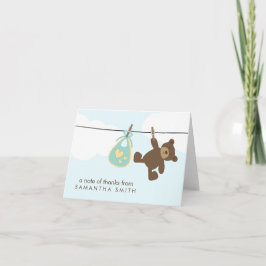 Baby Clothesline Danke, dass ihr Notizen {green} g