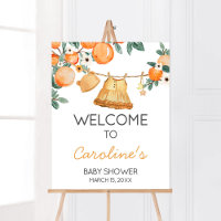 Baby Clothesline Orange Fruit Baby Dusche Willkomm