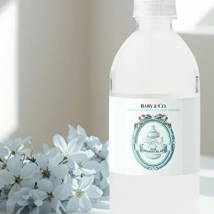 Baby & Co. Babyparty Wasserflaschenetikett