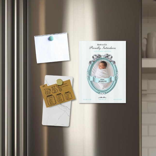 Baby & Co Geburtsankündigung Magnet (Von Creator hochgeladen)