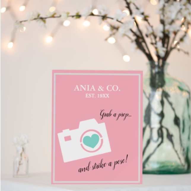 BABY & CO Sprinkle Dusche Foto Stand Party Easel Poster (Von Creator hochgeladen)