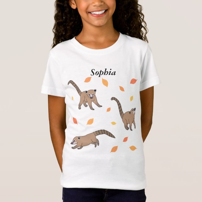 Baby Coatis T-Shirt (Vorderseite)