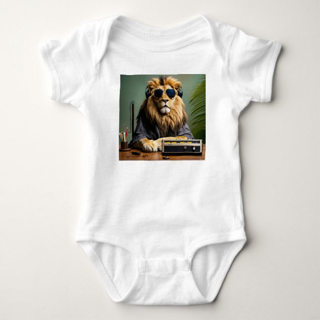 Baby Collection für Kinder - Vorlage Lion Strampler (Vorderseite)