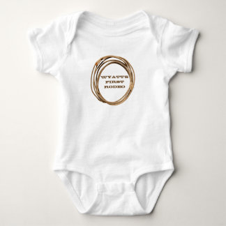 Baby-Cowboy/Cowgirl-Lasso Erstes Rodeo Baby Strampler