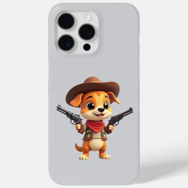 Baby Cowboy Hund iPhone/iPad-Hülle Case-Mate iPhone Hülle (Rückseite)