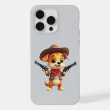 Baby Cowboy Hund iPhone/iPad-Hülle