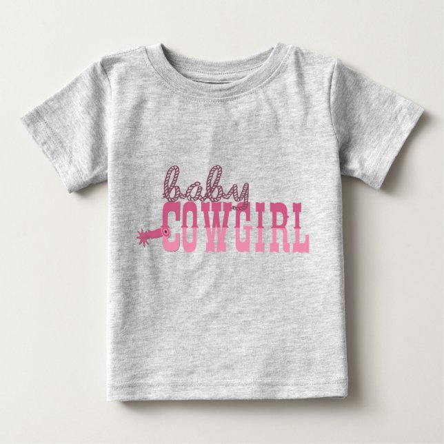 Baby Cowgirl Baby T-shirt (Vorderseite)