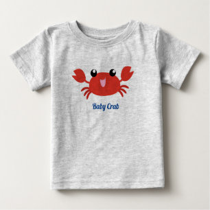 Baby Crab Niedlich Baby T-shirt