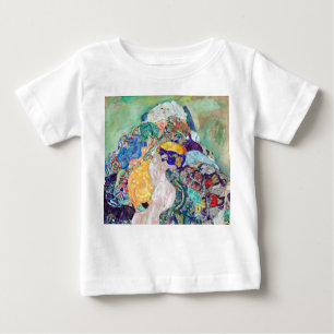 Baby Cradle Malerei von Gustav Klimt Baby T-shirt