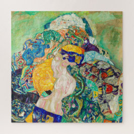 Baby Cradle von Gustav Klimt Puzzle