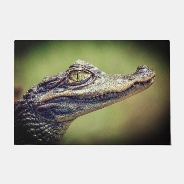 Baby Crocodile Fußmatte (Vorderseite)