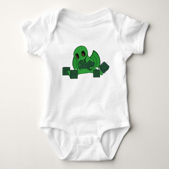 Baby Cthulhu Strampler (Vorderseite)