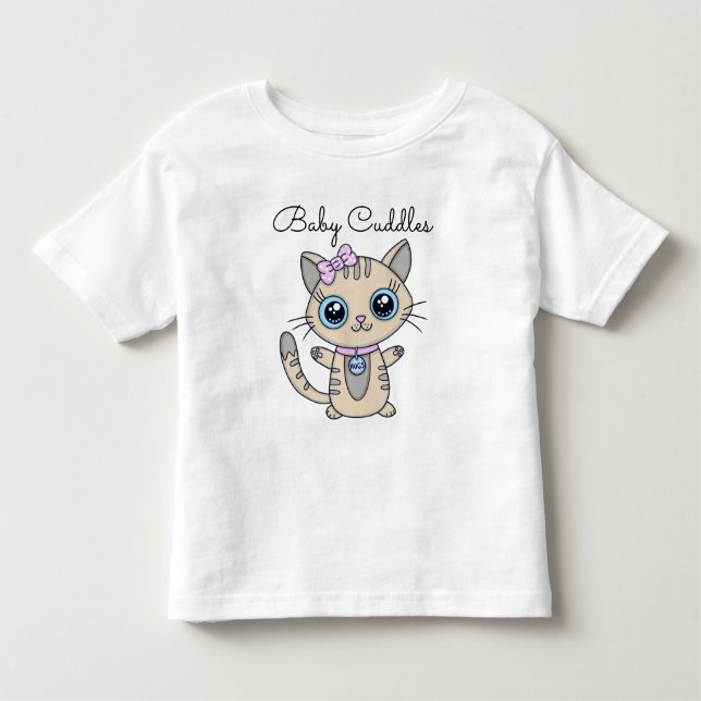Baby Cuddles Kleinkind T-shirt (Vorderseite)