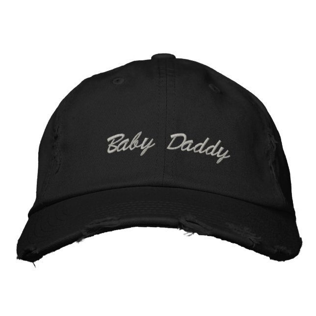 Baby Daddy bestickte Cap Bestickte Baseballkappe (Vorderseite)