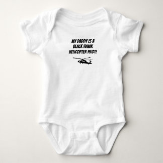 Baby Daddy Black Hawk Hubschrauber Pilot Militär Strampler