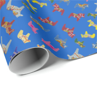 Baby Dala Wrapping Paper Geschenkpapier