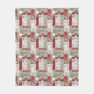 Baby-Decke Muster 2 Fleecedecke