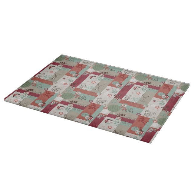 Baby-Decke Muster 2 Schneidebrett (Ecke)