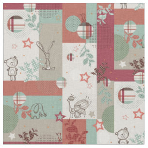 Baby-Decke Muster 2 Stoff