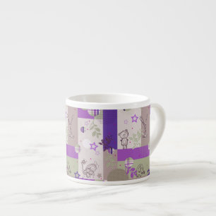Baby-Decke Muster Espressotasse